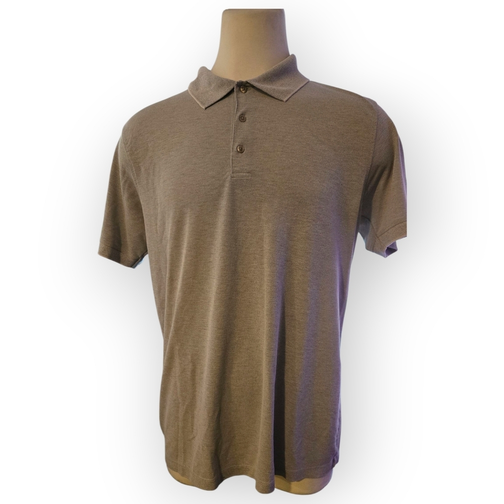 Perry Ellis Men's Gray Polo Shirt